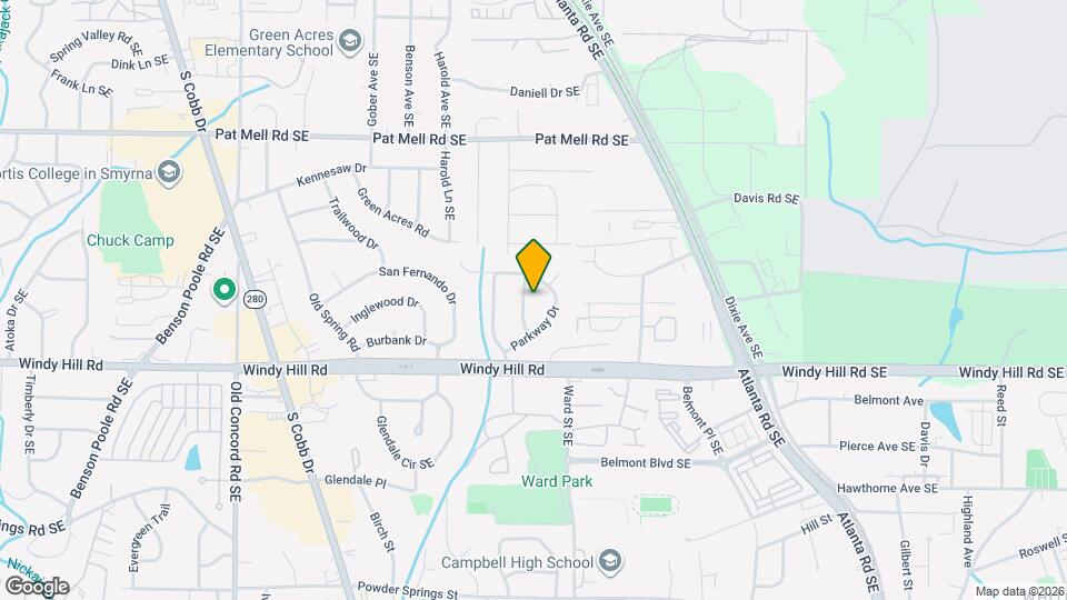 2311 Robin Ln SE Map and Location Details