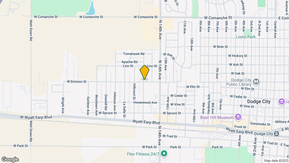 1100 Greenwood Ave Map and Location Details