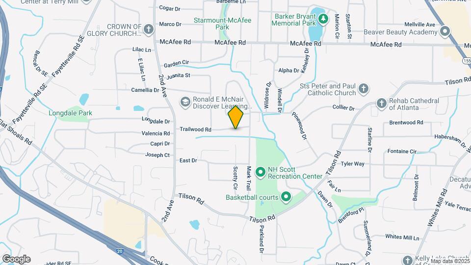 2139 Trailwood Rd Map and Location Details
