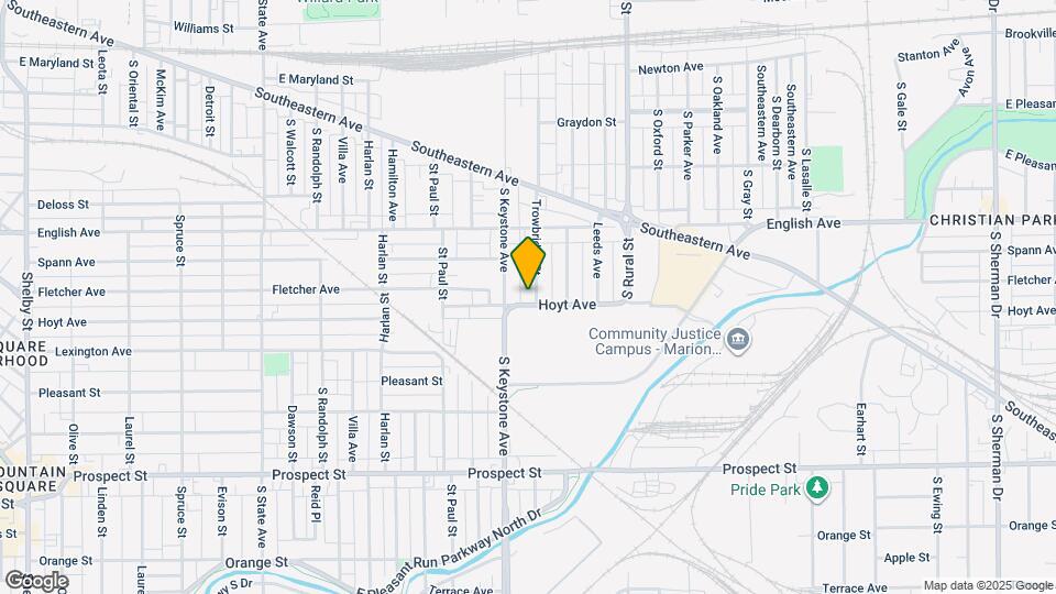 572 Trowbridge St Map and Location Details