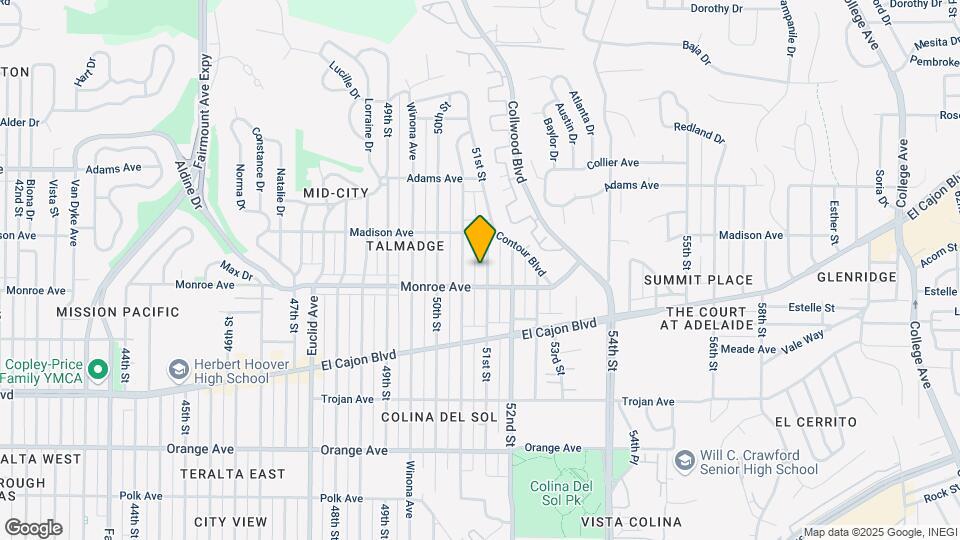 4530-4536 N 51st St Mapa y Detalles de la Ubicación
