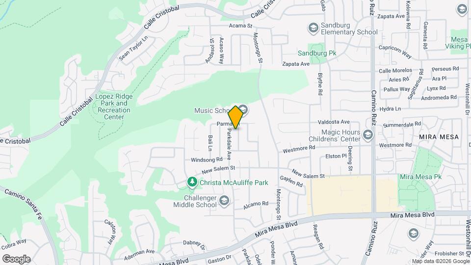 10972 Salinas Way Map and Location Details