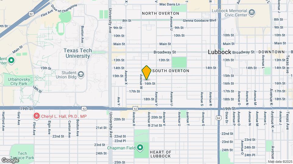 2218 16th St Map and Location Details