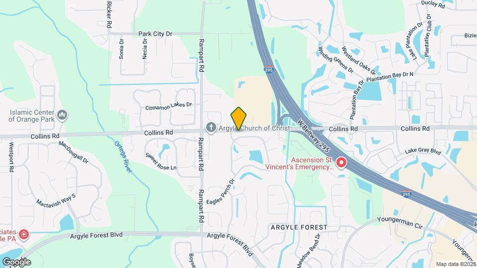 7103 Swamp Flower Dr N Map and Location Details