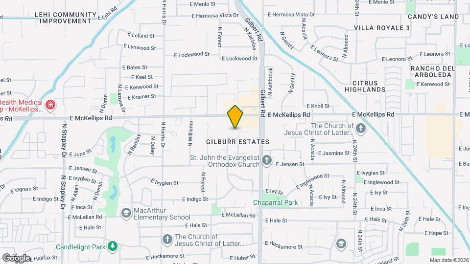 1928 N Kachina Map and Location Details