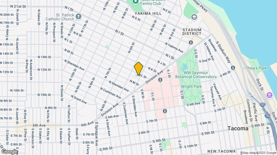1201 N 4th St Map and Location Details