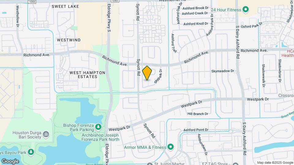 3114 Hollow Creek Ct Map and Location Details