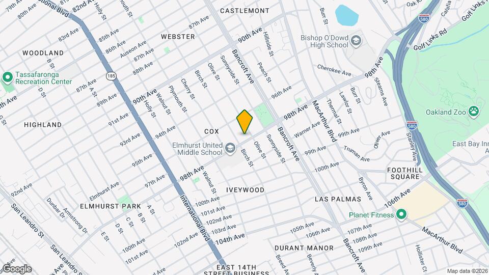 1923 98th Ave Mapa y Detalles de la Ubicación