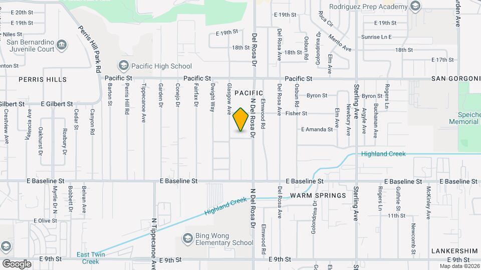 25256 E Bessant St Map and Location Details