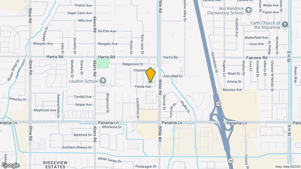 3316 Fiesta Ave Map and Location Details