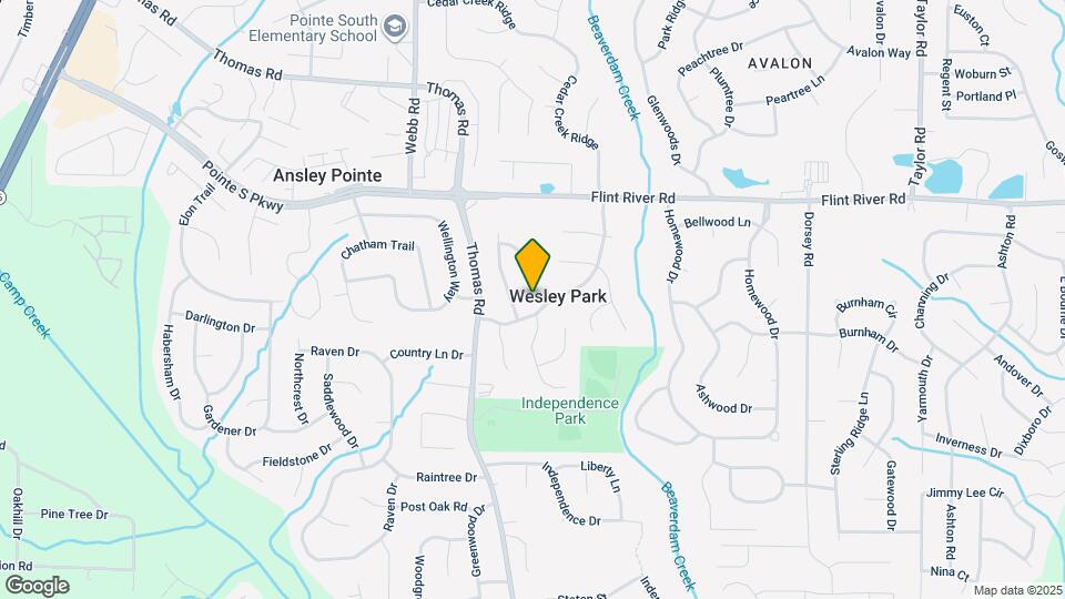 8803 Ansley Way Map and Location Details