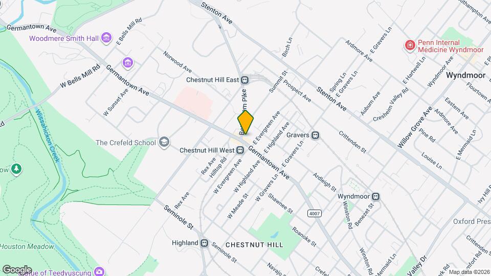 8623 Germantown Ave Map and Location Details