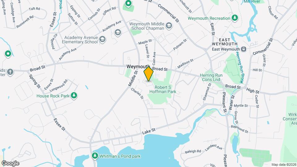 573 Broad St Map and Location Details