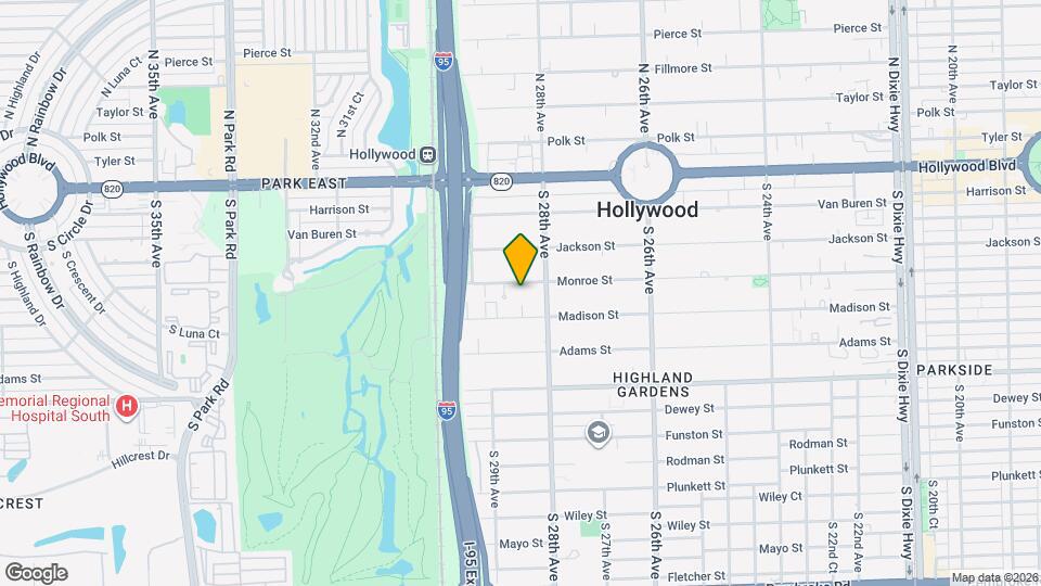 2826 Monroe St Map and Location Details