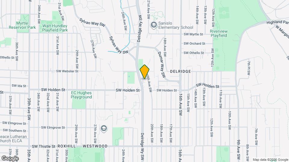 7528 21st Ave SW Map and Location Details