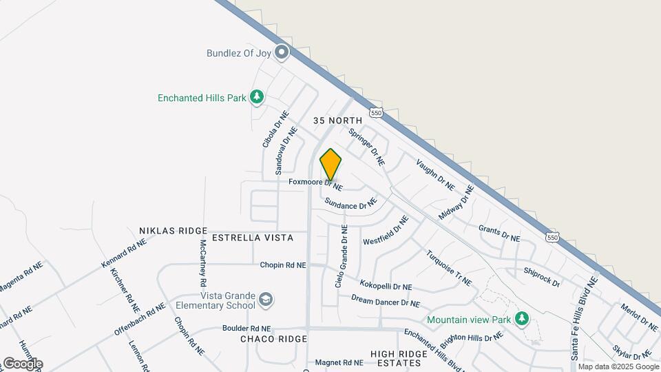 4954 Foxmoore Dr NE Mapa y Detalles de la Ubicación