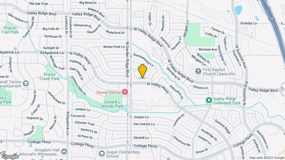 1420 Mayflower Ln Map and Location Details