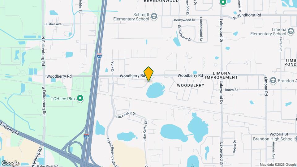 2488 Lake Woodberry Cir Mapa y Detalles de la Ubicación