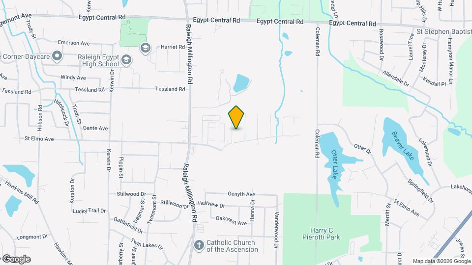 4010 Lehi Dr Map and Location Details