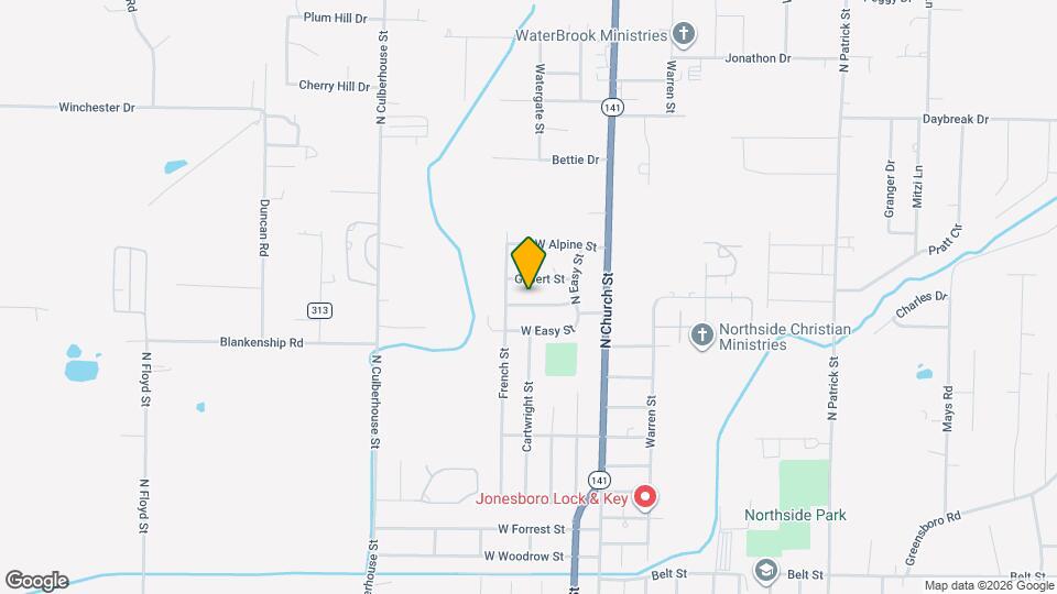 300 W Roseclair St Map and Location Details