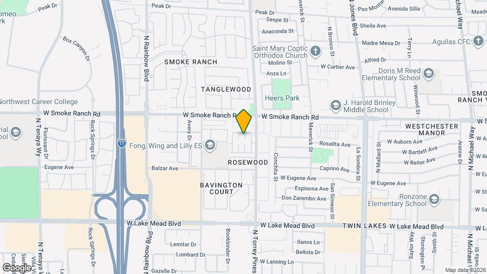 6439 Big Pine Way Map and Location Details