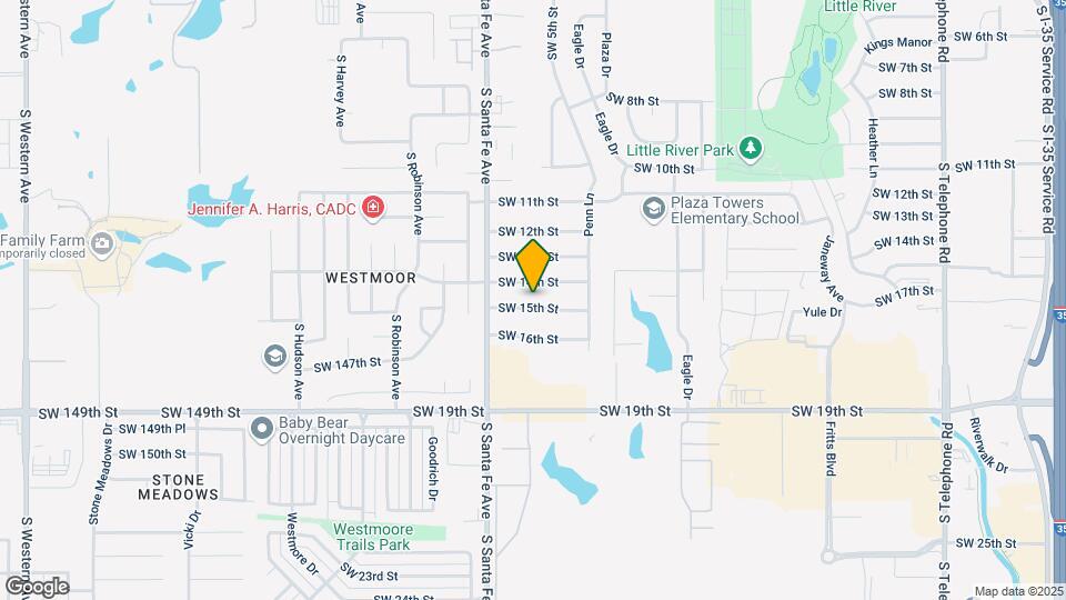 937 SW 15th St Map and Location Details