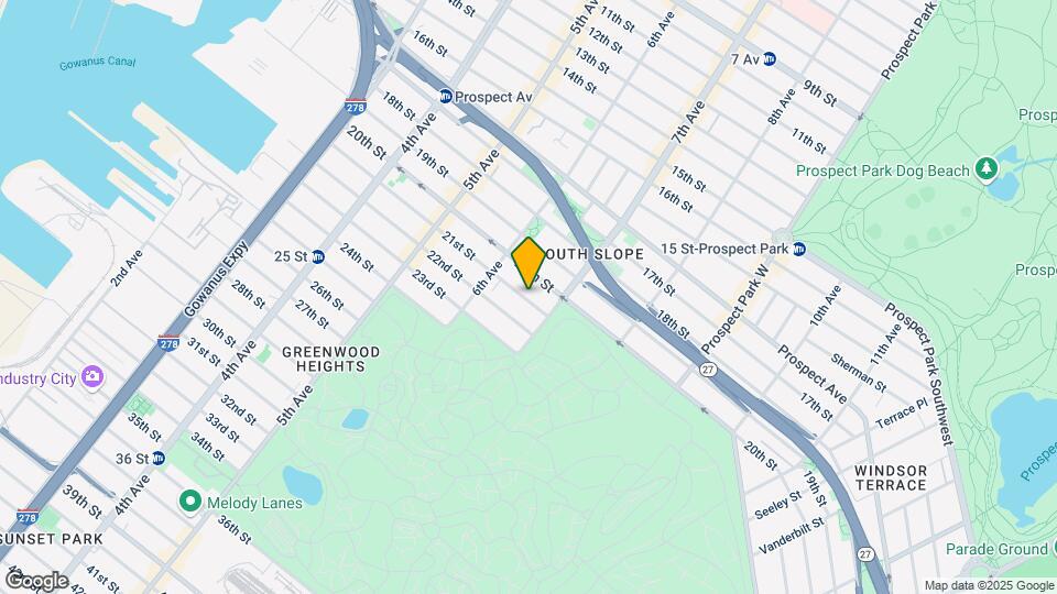 341A 21st St Map and Location Details
