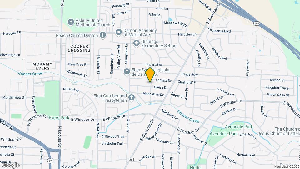 929 Sierra Dr Map and Location Details