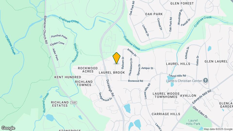4520 Timberhurst Dr Map and Location Details