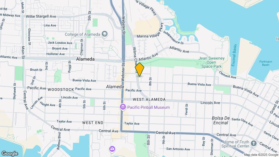 755 Buena Vista Ave Map and Location Details