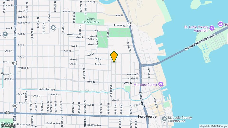 701 N 9th St Map and Location Details