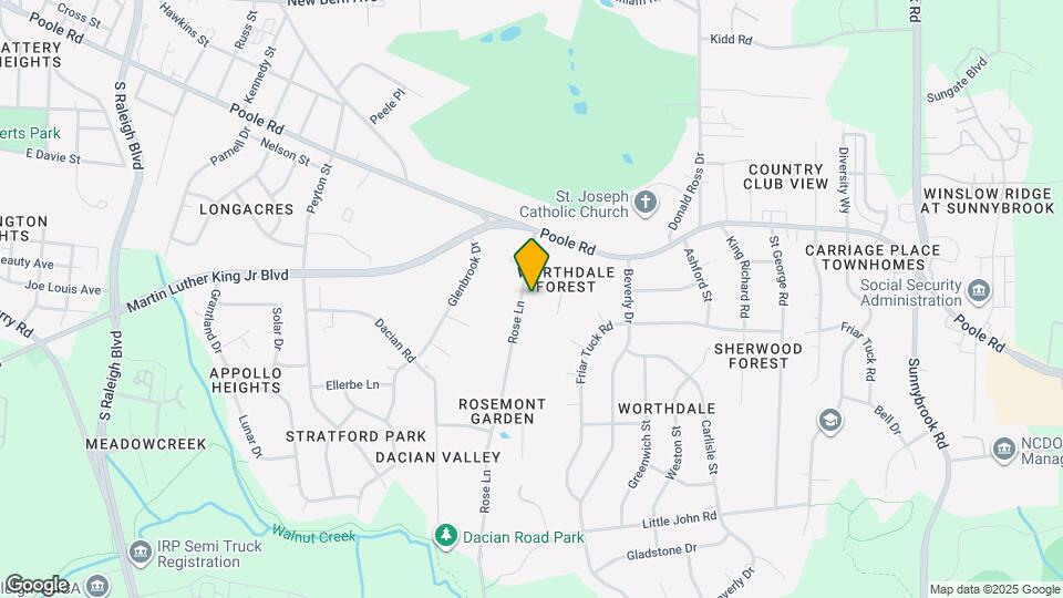 429 Rose Ln Map and Location Details