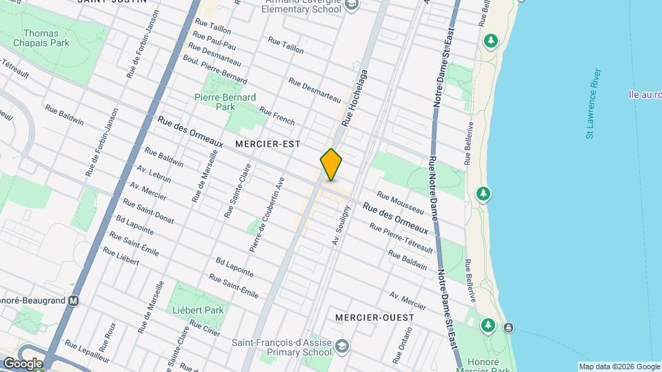 2307-2319 Des Ormeaux Rue Map and Location Details