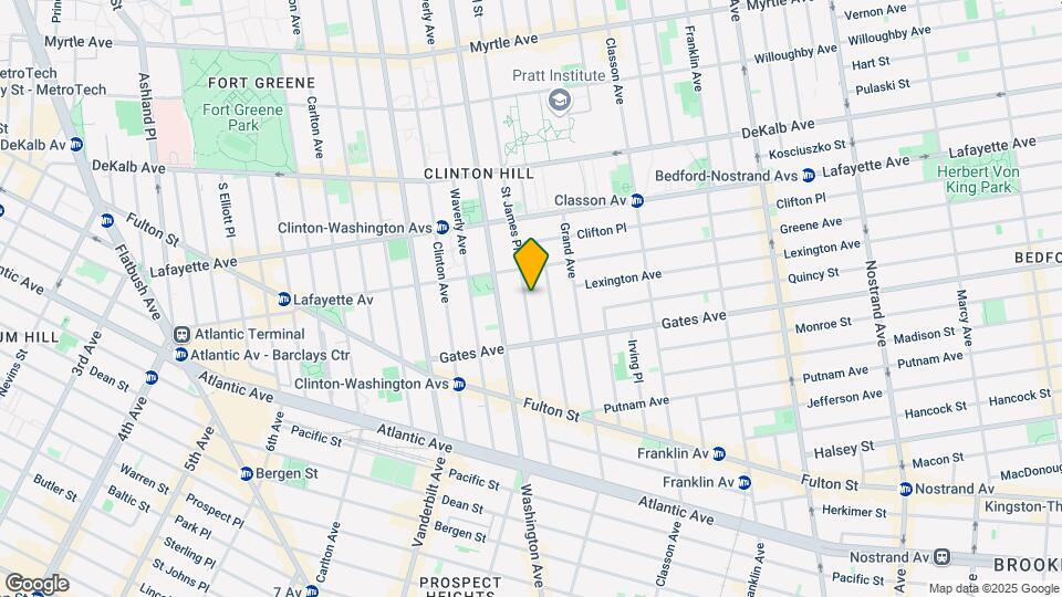 115 Saint James Pl Mapa y Detalles de la Ubicación