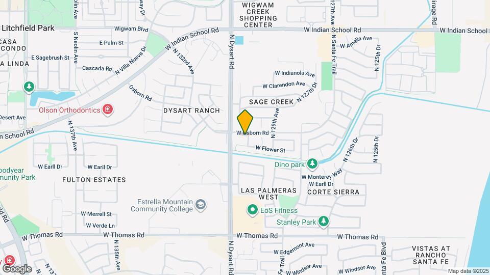 3376 N 130th Ave Map and Location Details