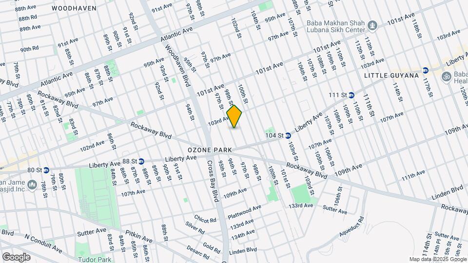 103-35 97th St Mapa y Detalles de la Ubicación