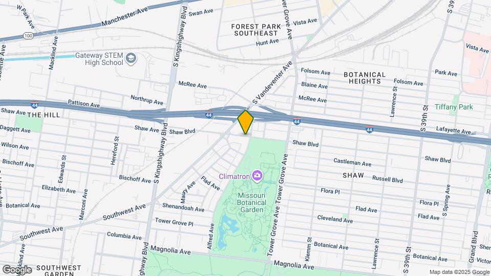 4448 Shaw Blvd Map and Location Details