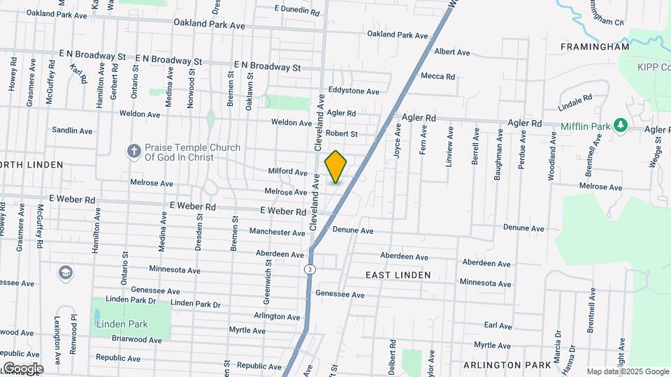 1802 Melrose Ave Map and Location Details