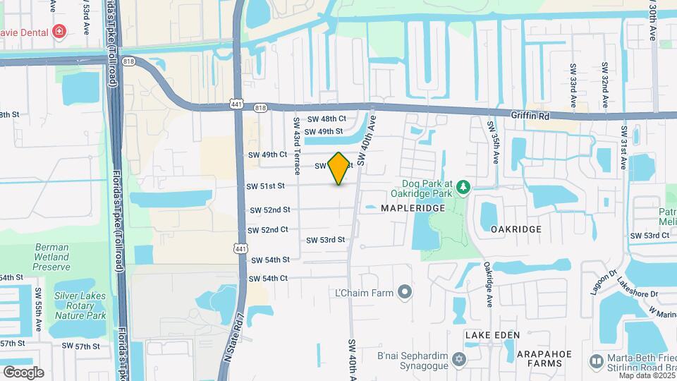 4088 SW 51st St Map and Location Details