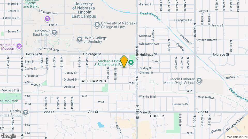 1246 N 46th St Map and Location Details