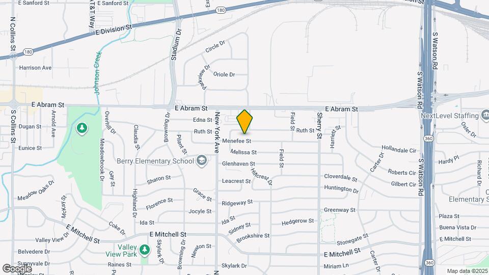 1917 Menefee St Map and Location Details