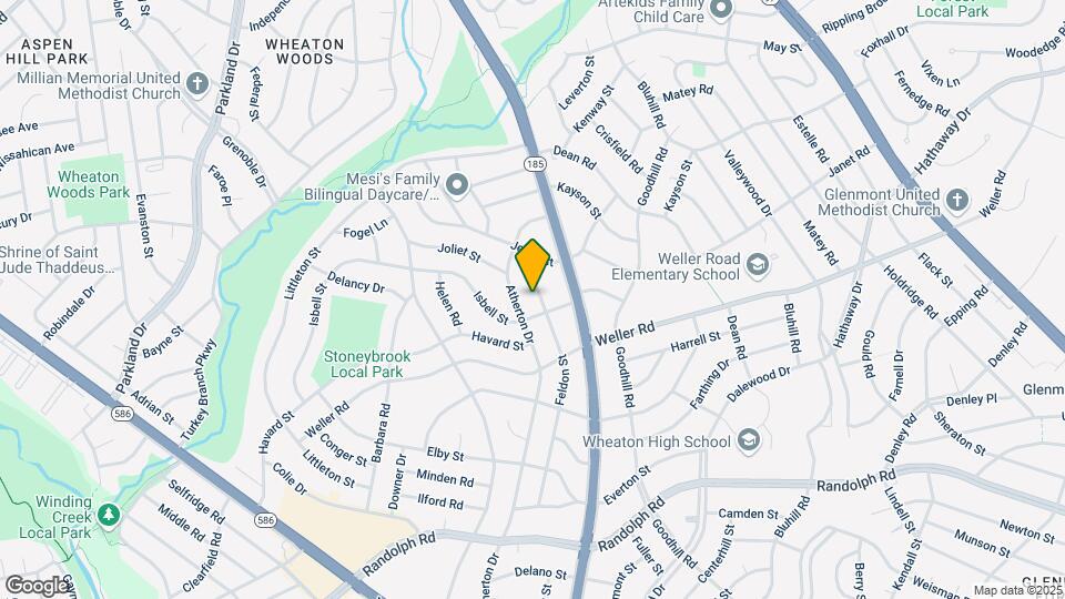12720 Feldon St Map and Location Details