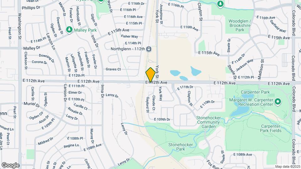 2249 E 111th Dr Map and Location Details