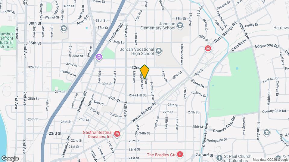 2960 Pierpont Ave Mapa y Detalles de la Ubicación