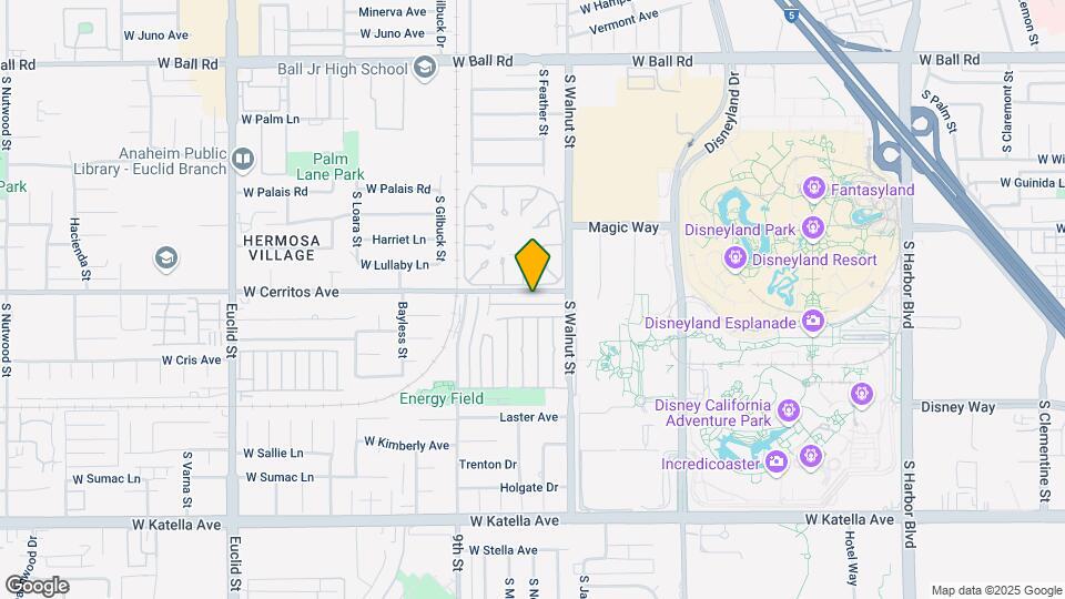 1300 W Cerritos Ave Map and Location Details