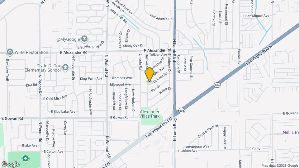 3788 Gulliver St Map and Location Details