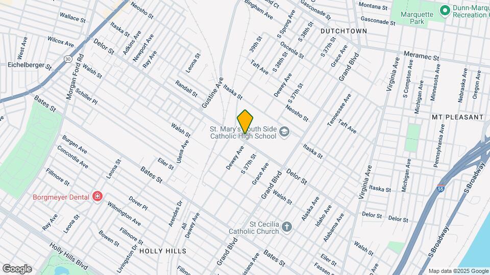 3751 Delor St Map and Location Details