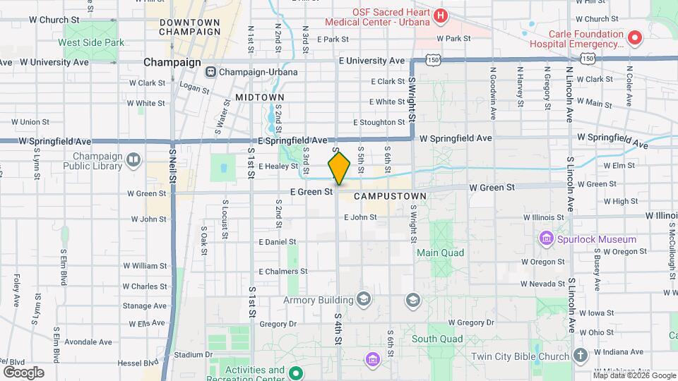Bankier Apartment Rentals Map and Location Details