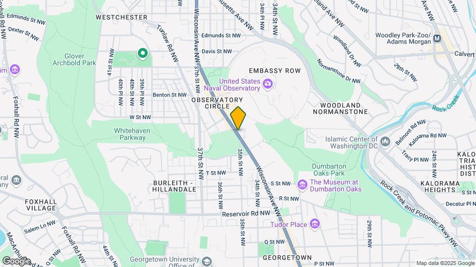 2111 Wisconsin Ave NW Map and Location Details