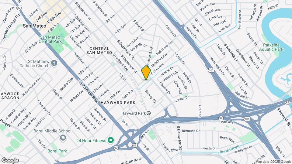 426 E 16th Ave Mapa y Detalles de la Ubicación